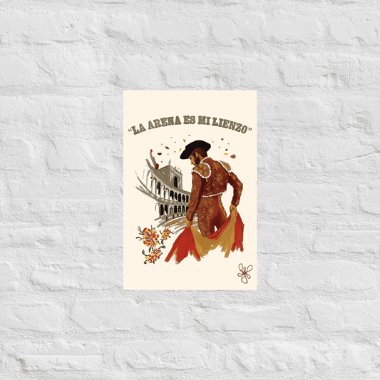 PÓSTER: LA ARENA ES MI LIENZO